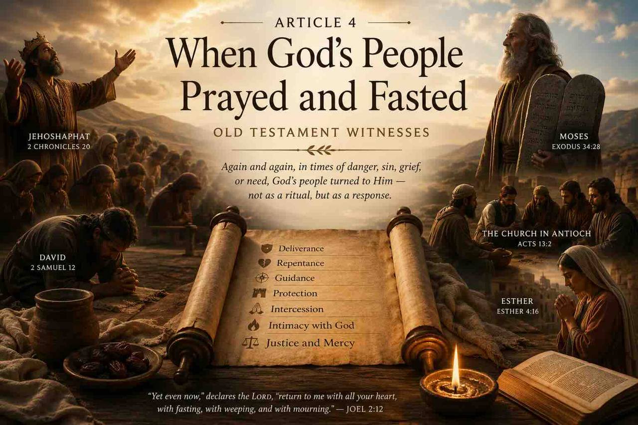 When God's People Prayed and Fasted: Old Testament Witnesses | Moheb Mina