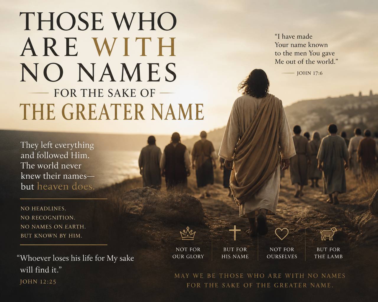 Those Who Have No Name — Living for the Greatest Name | Moheb Mina